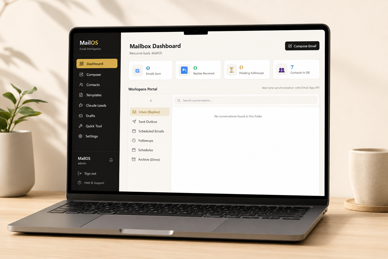 MIACIA custom software and AI systems dashboard preview