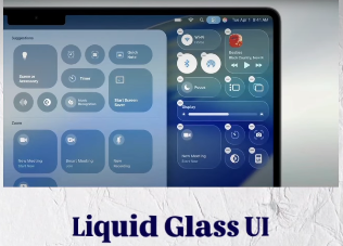 Liquid Glass UI Mockup